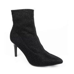 Jones New York Sparkling Black Heeled Boots
